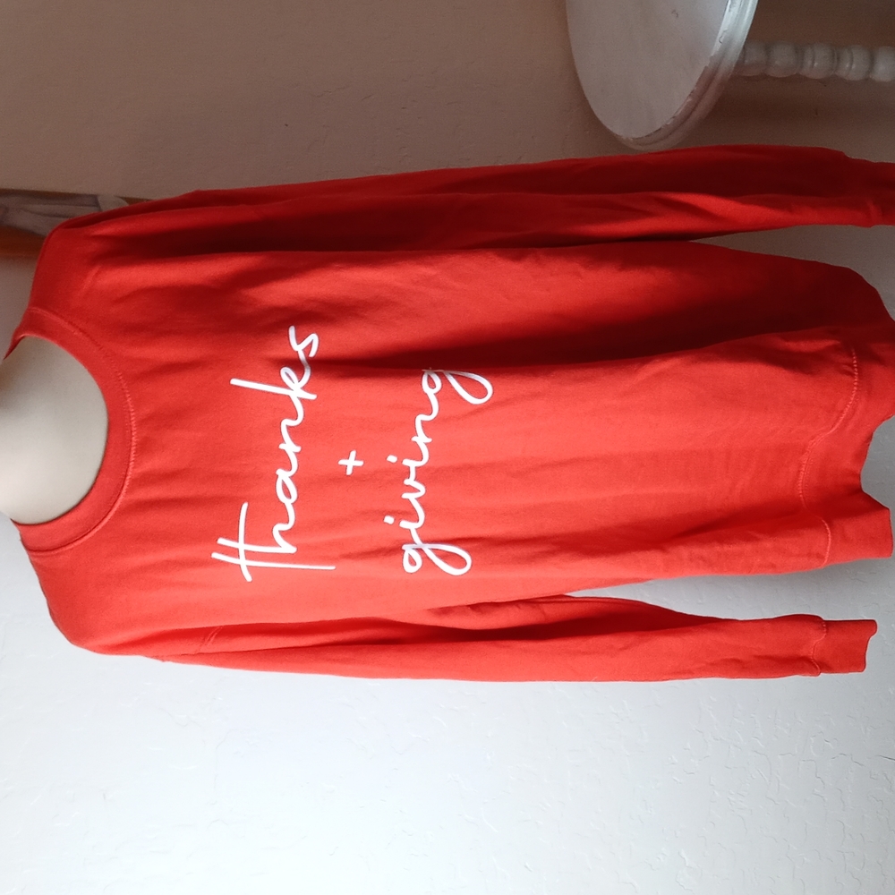 Just Hoods by All We Do Thanksgiving Sweatshirt